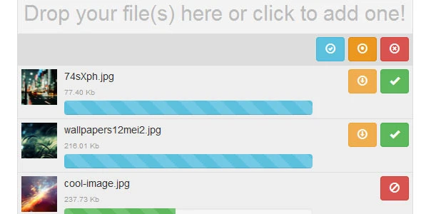 HTML5 File Upload