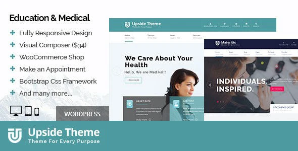 Upside – Multi purpose WordPress theme