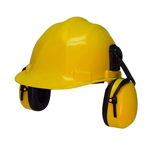 safety helmet with ear muff
