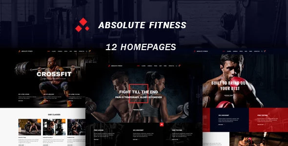 Absolute Fitness – Fitness Multipurpose WordPress Theme